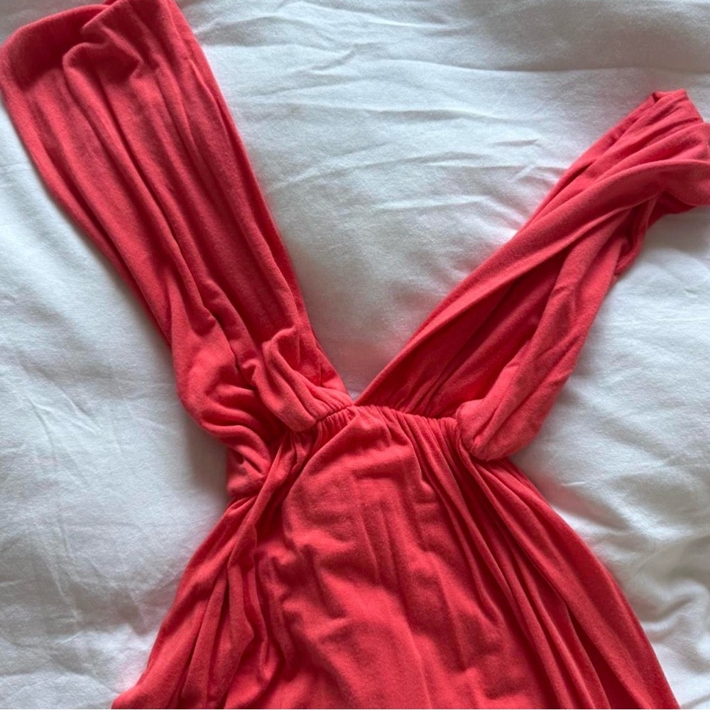 THE Dally Orange mini dress